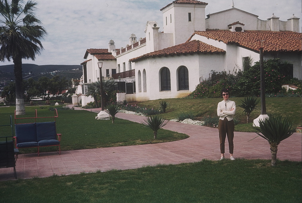 Nancy looking stylish
