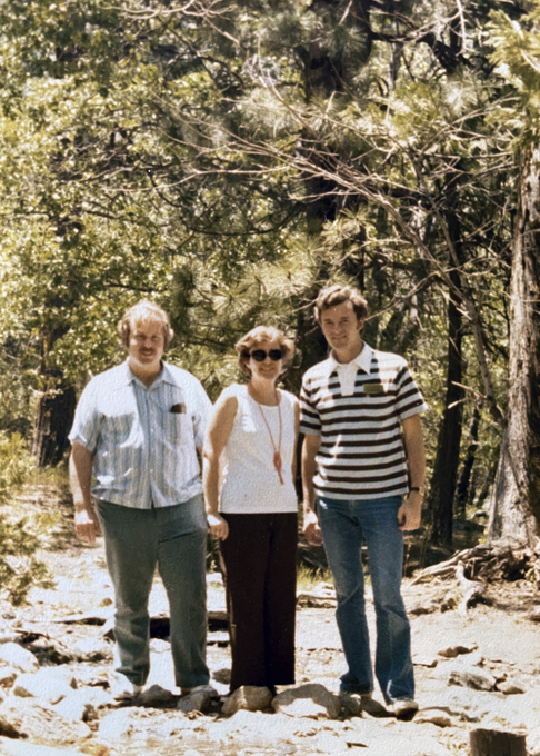 Jim and Kathy Ayers and George