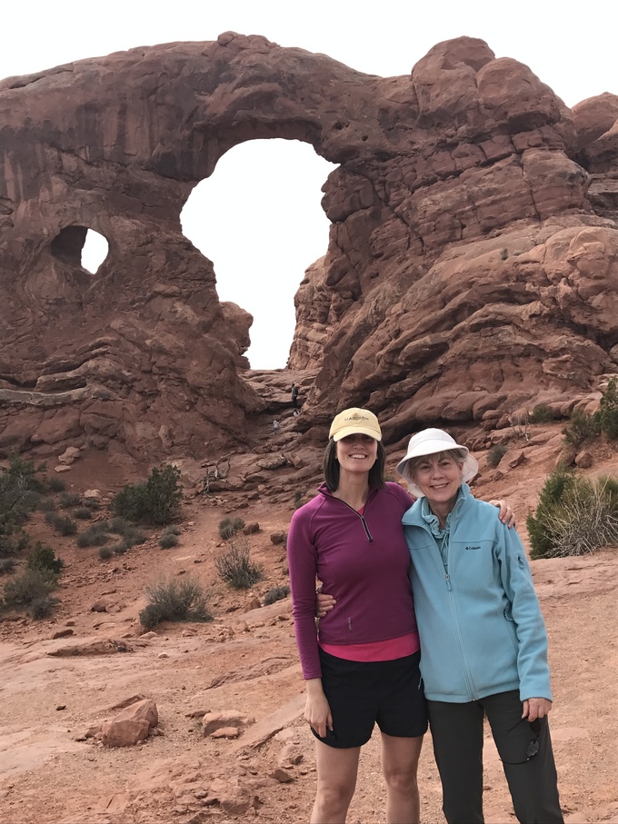 Ann at Arches National Park