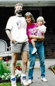 Don with Ann & Shannon on Trisha's 1st Day of Kindergarten