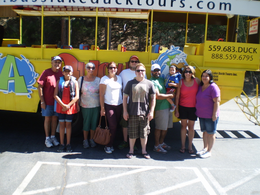 Duck Boat at Bass Lake