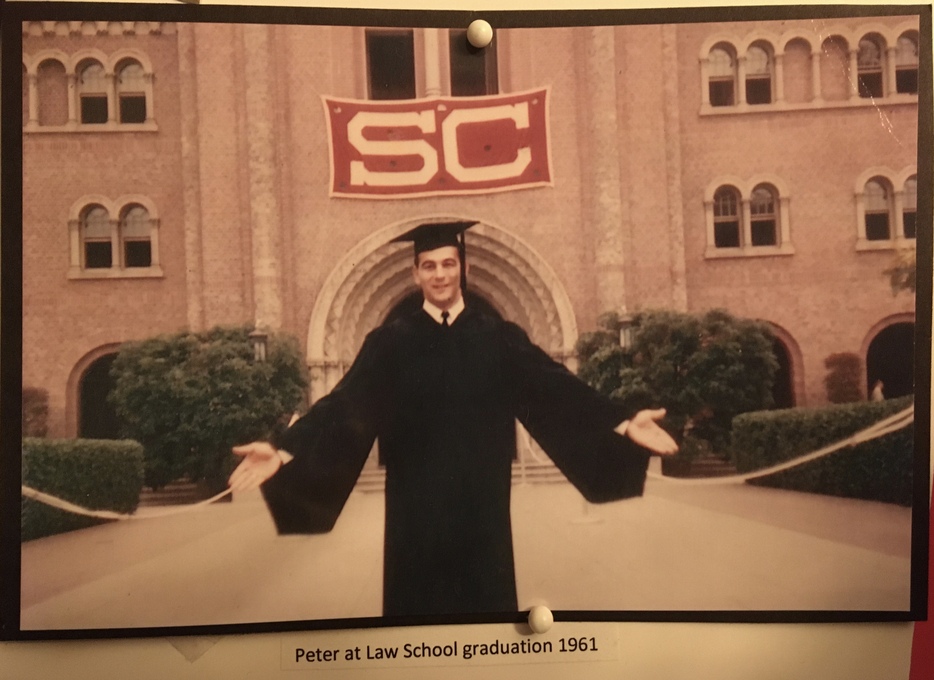 USC School of Law Graduation. 1961.