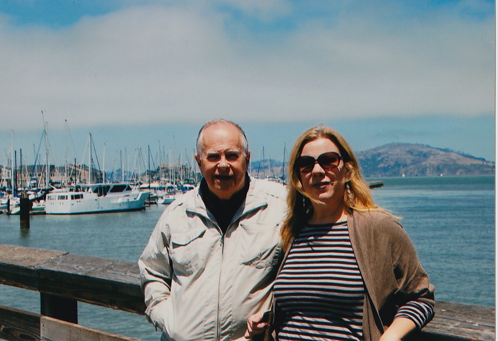 Dad and Kathy later on