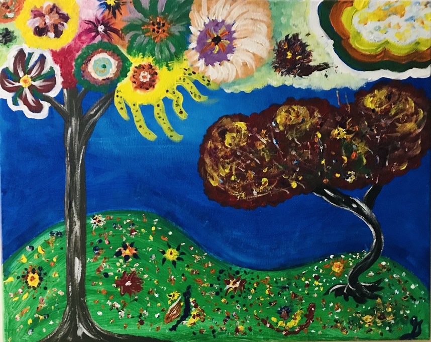 Untitled Art by Grace Adams, Judith's sister-in-LOVE!