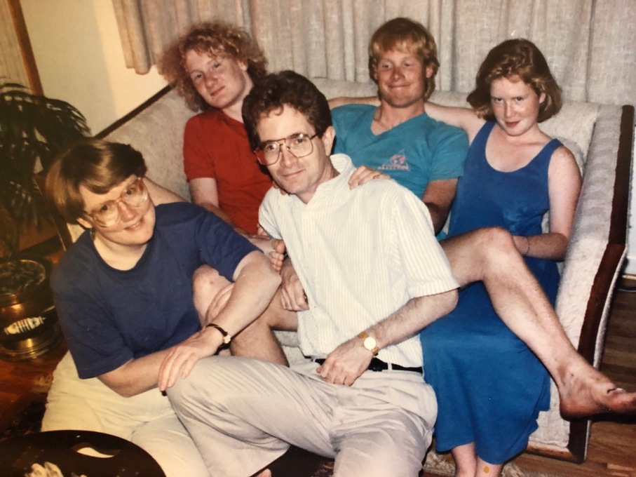 The living room on Owens st. 