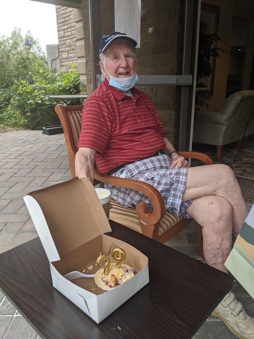 99th birthday - COVID style