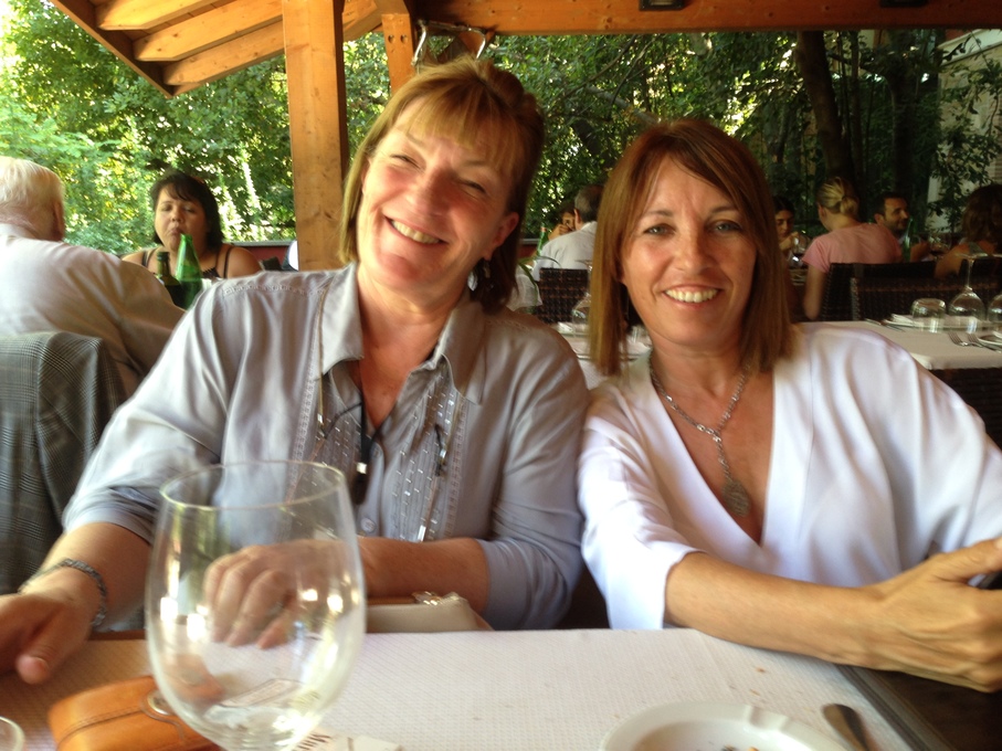 Checcho at Cecchignola - one of her favs