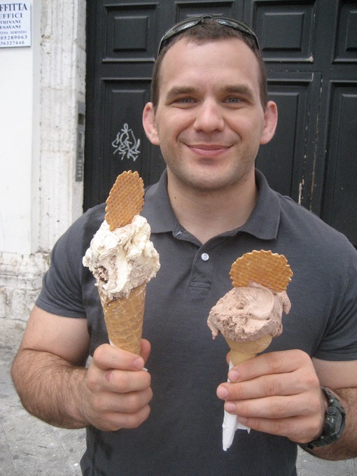 Ice cream in Italy September 2011