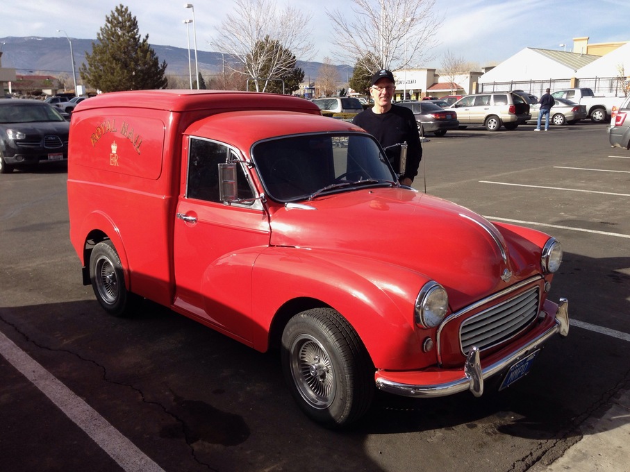 Look at the cool vehicle