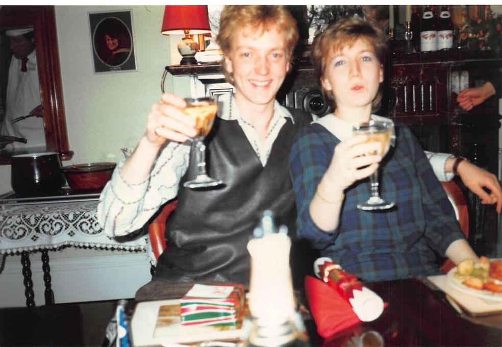 Jamie with Catherine