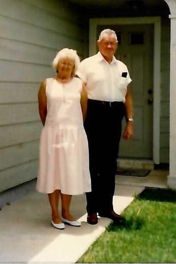 Verna Jane and Bill Traveling