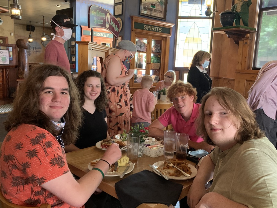 The Teens - Christopher, Silas, Chandler and Katie