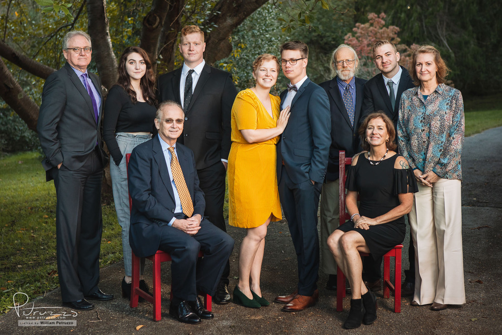Mike and the rest of the Hethmon's at his daughter's wedding