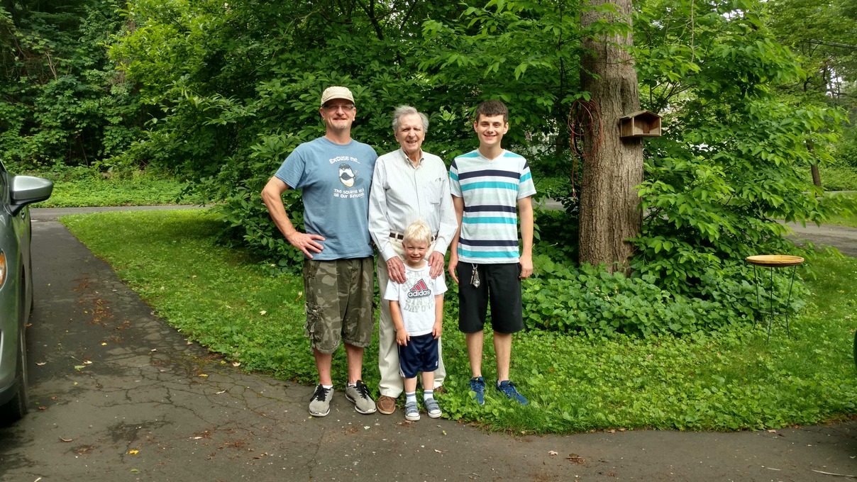 Dad & Greg & Grandkids