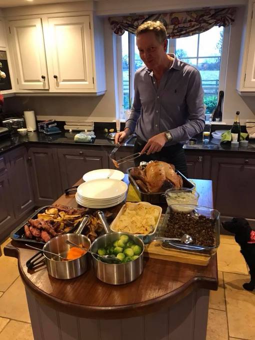 Christmas 2017 - Carving the Turkey