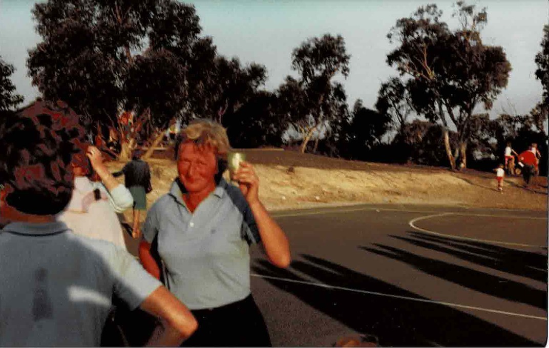 netball celebrations