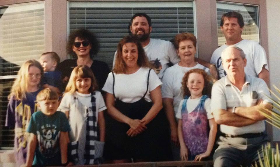 Mike with family early 90's