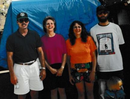 Don with His Siblings, Russ, Claire, & Sharon