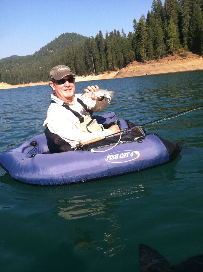 Dad caught a Huge Fish