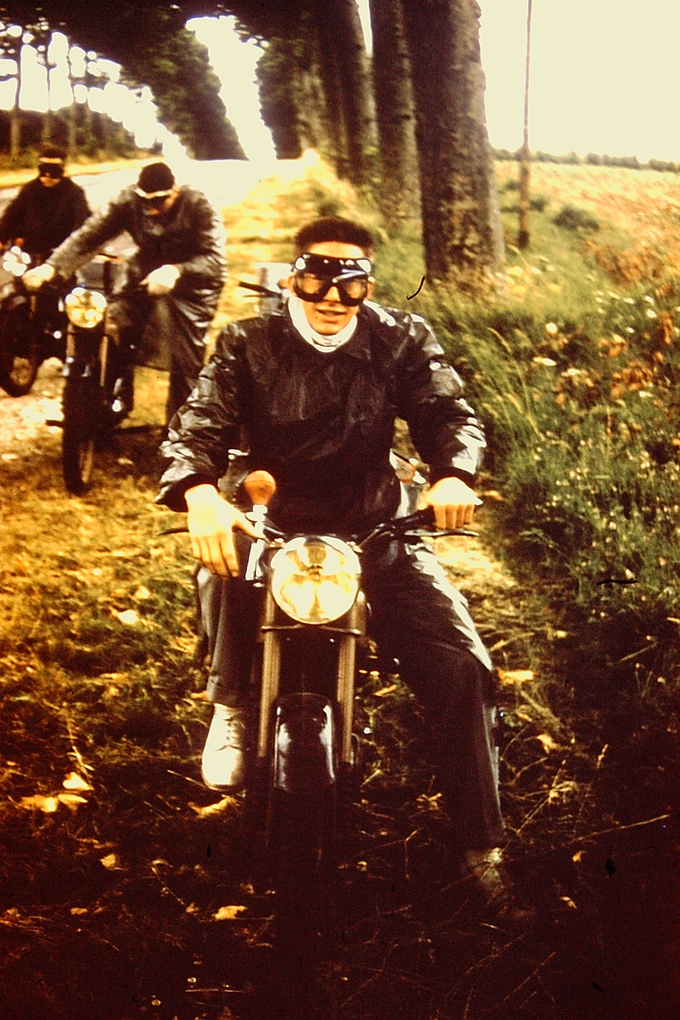 Think our dad is the one in the way back - hard to tell