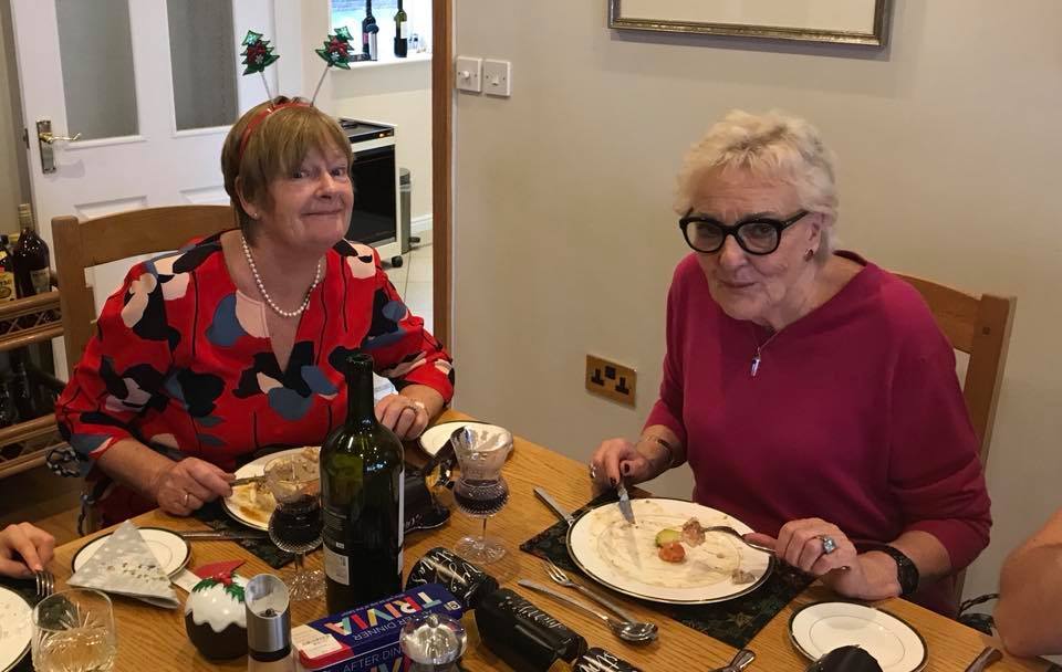 Joan and Sandra December 2017