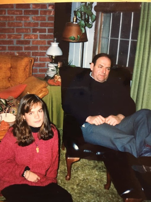 Where Kim got her love of football from.