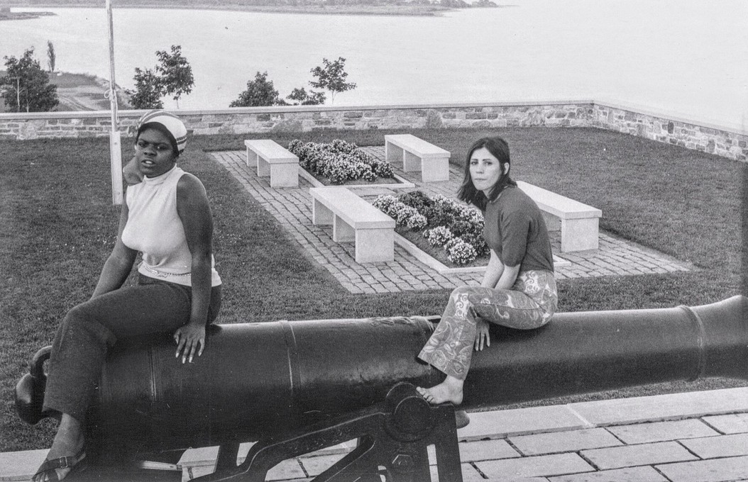   Friends, Judith and Eleni, circa 1967