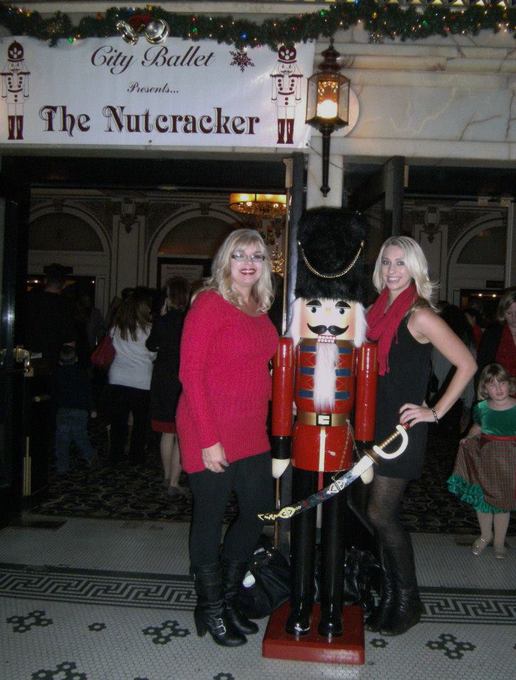 We all know how much she loved Christmas! Girls day before the Nutcracker