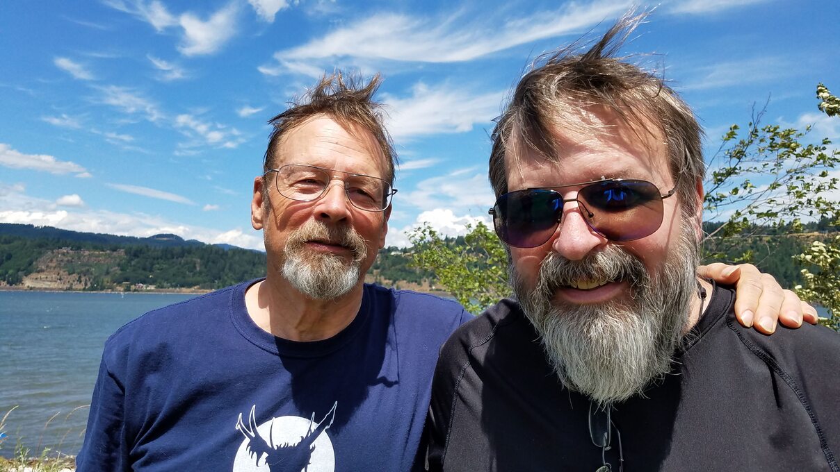 Jim and Tom, Hood River, 2018