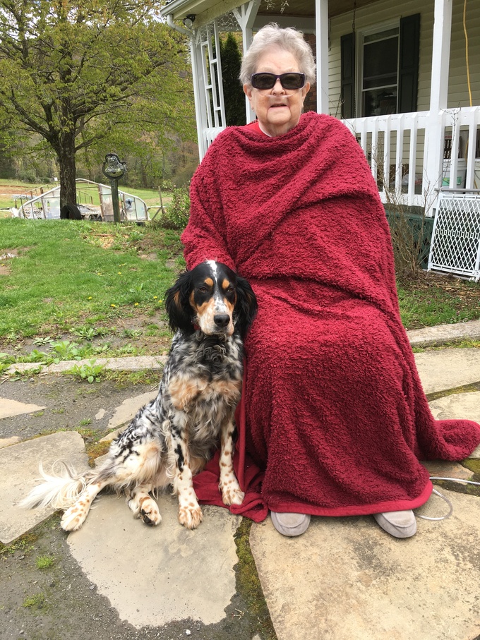 Getting some sunshine