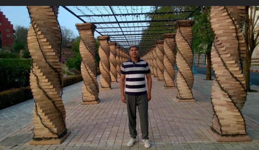 Visiting cool places 