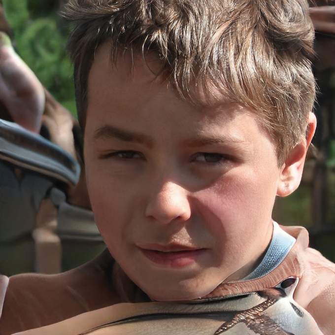 Kerendian Avraham Chaim, as a boy playing musical drums in Armenia (Avraham Chaim Kerendian)