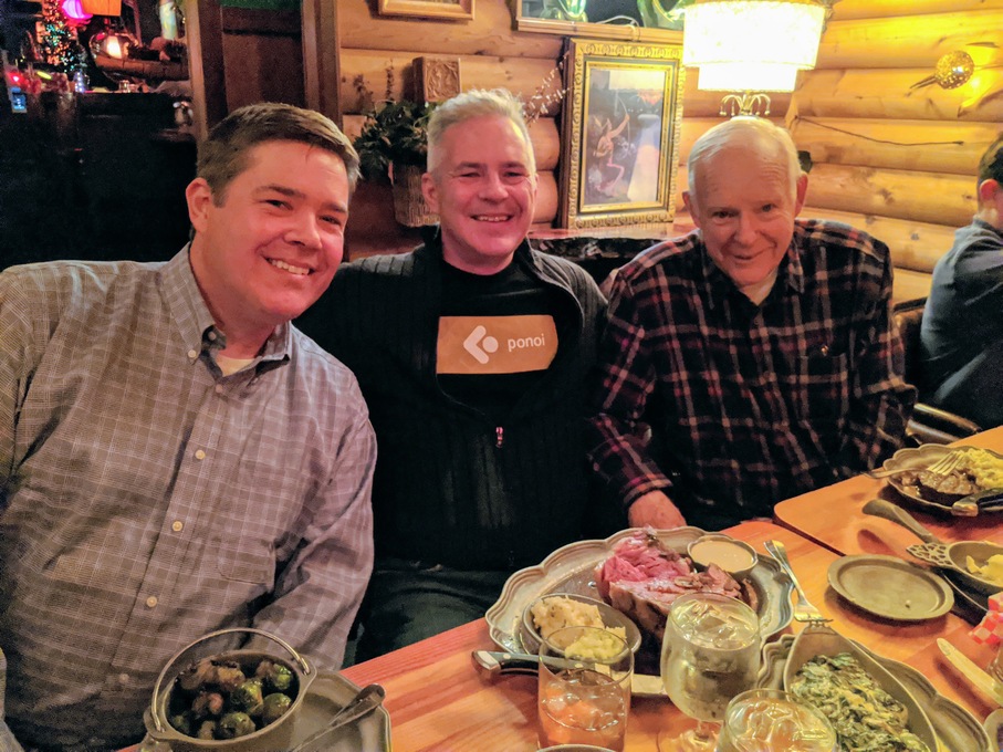 Birthday dinner in Tahoe