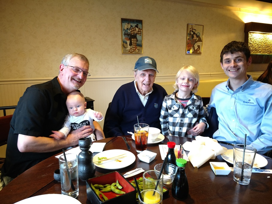 Grandpa and his Grandkids