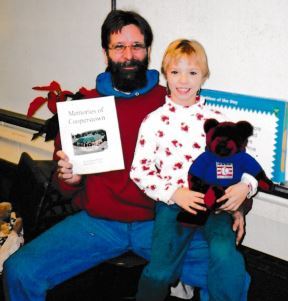 Coach Martin with Shannon Reminiscing about Cooperstown