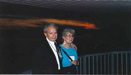 Mom and Dad at Sunset