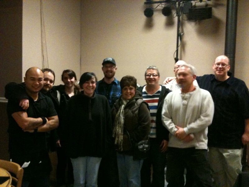 Gathering before leaving for Florida 2013