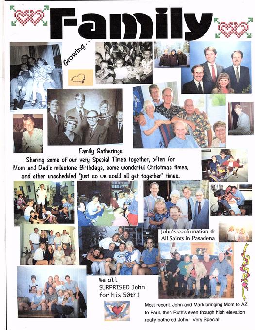 Ruth submitted this Family portrait collage