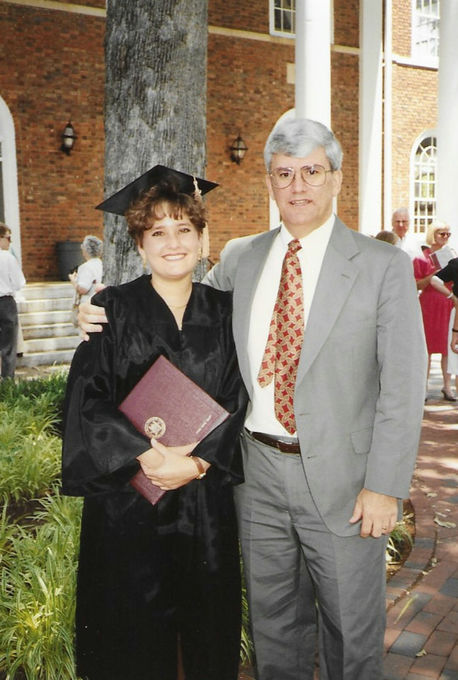 Aimee's Elon College Graduation May 1992