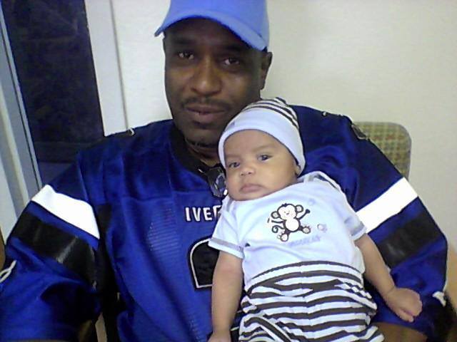 Earl Sr. with youngest son Adrian