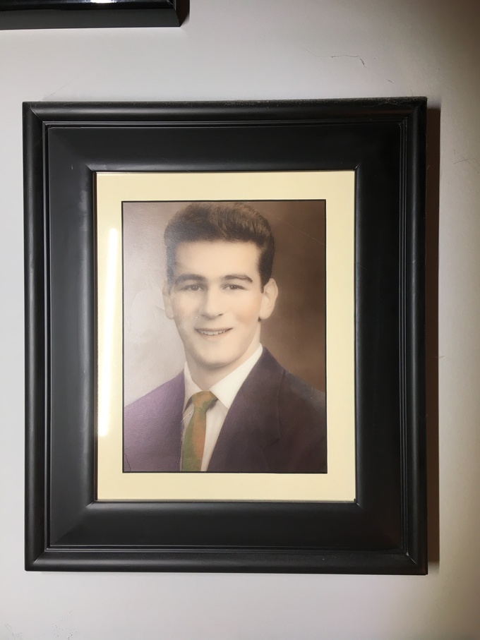 Peter in High School (early 1950s)