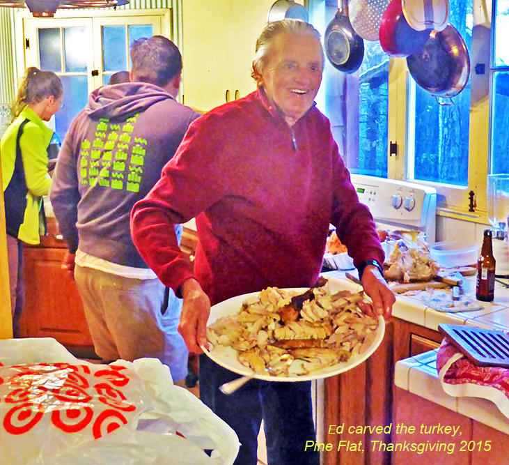 Thanksgiving in the mountain house