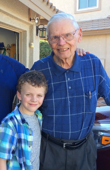 Christopher and Grampa
