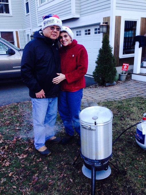 Deep-frying turkey in Lexington