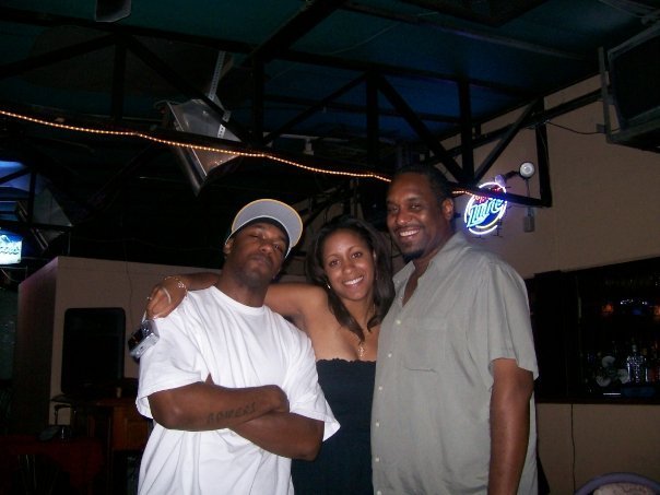 Earl Sr. with oldest kids Earl and Delicia