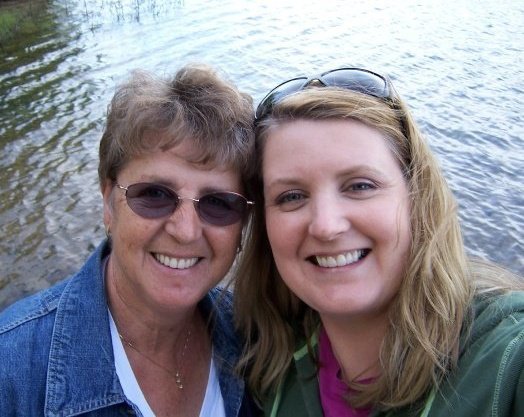 Sandi and daughter Kathy