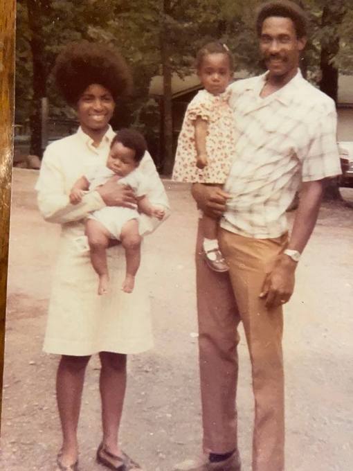 Janice and JC with Tabi and Rowena