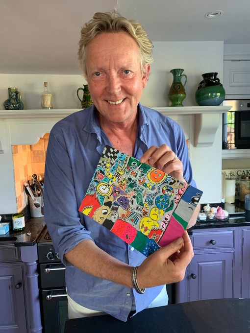 Jamie commission this artwork from Tal