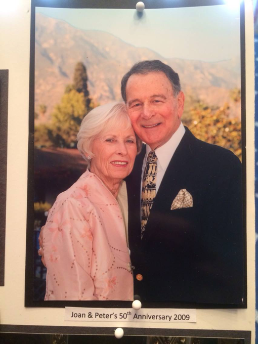 P&J at 50th wedding anniversary celebration.  June 2009.  