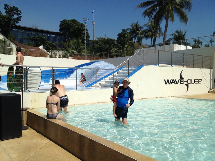 Singapore - at the Wave House